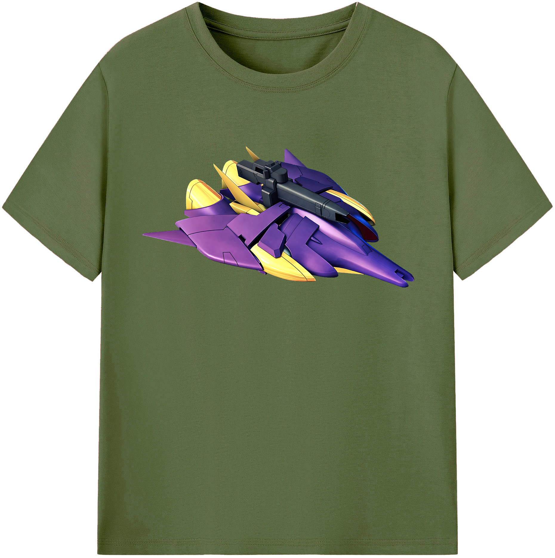 （画像用） 機動戦士ガンダム Mobile Suit Gundam 綿100％半袖Tシャツ（フロントプリント）